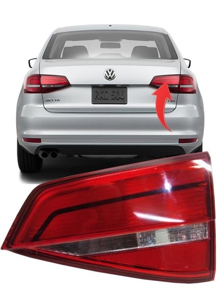 Vw Jetta Sağ Iç Stop Lambası 2015-2018 5C6945094D