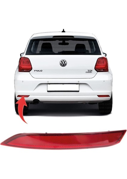 Vw Polo Sol Arka Reflektör 2014-2018 6R0945105C