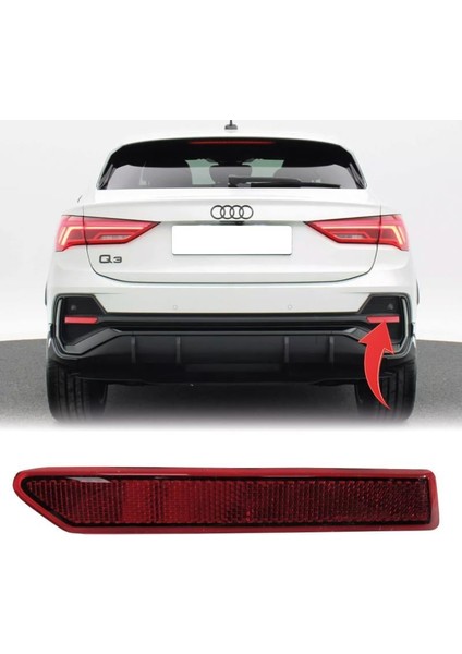 Audi Q3 Sağ Arka Reflektör 2019 Sonrası 83F945106B
