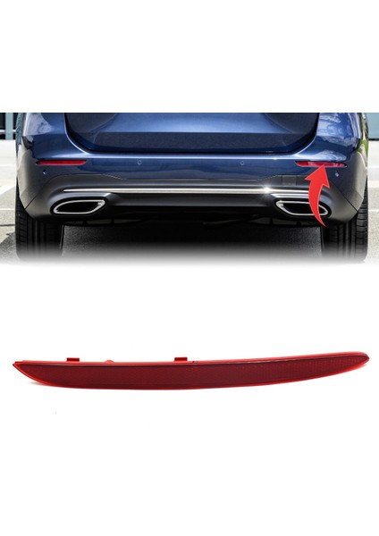W177-W205-W217-W247-W257 Arka Tampon Reflektörü Sağ A0998208800