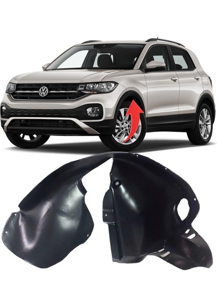 Vw T-Cross Ön Çamurluk Davlumbazı Sol 2019-2023 2GP805911B