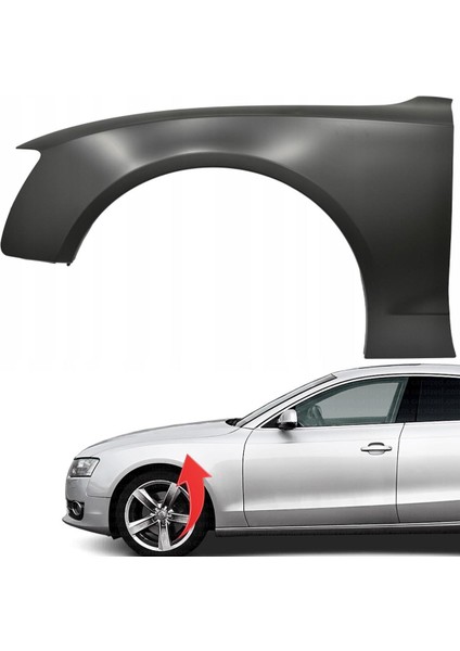 Audi A5 Sol Ön Çamurluk Aluminyum 2008-2016 8T0821105H