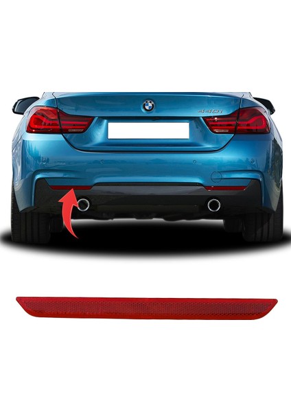 Bmw 4 Serisi F32 F36 M Tampon Sol Reflektör 2013-2016 63147847233