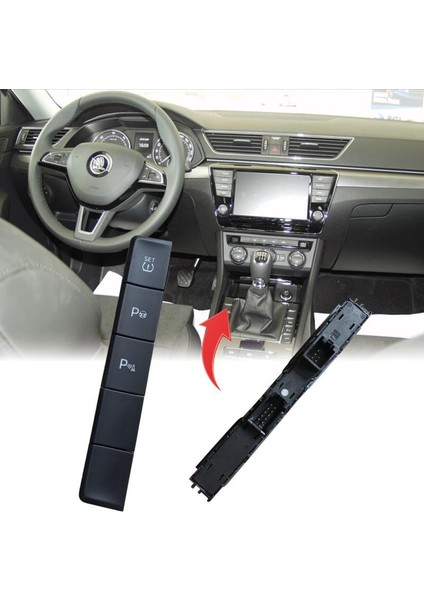 Skoda Superb Park Yardım Kontrol Ünitesi 2015-2019 3V1927132N