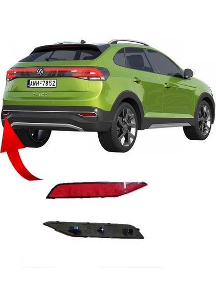 Vw Taigo Arka Tampon Reflektörü Sol 2022-2G7945105B
