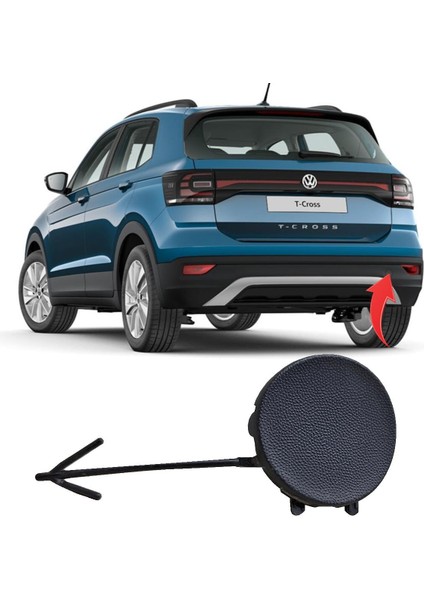 Vw T-Cross Arka Çeki Demir Kapağı 2019-2023 2GM807441