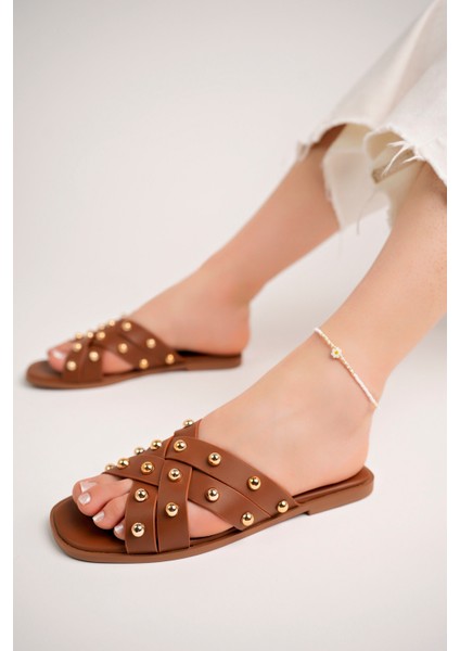 Kadın Deri Terlik (Tam Kalıptır Kullandığınız Beden ÖNERİLİR)72303 modelleri