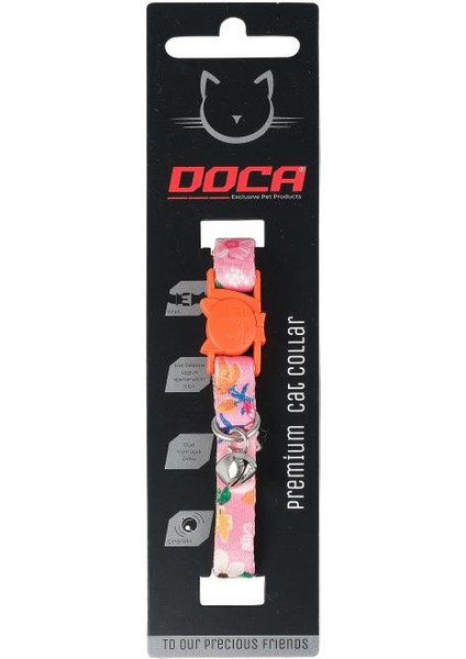 Premium Spring Desenli Kedi Boyun Tasması