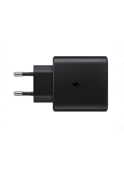Siyah Samsung Galaxy M31 Prime Hızlı Şarj Aleti 45 W Samsung Şarj Cihazı Ithalatçı Garantili 2 Yıl