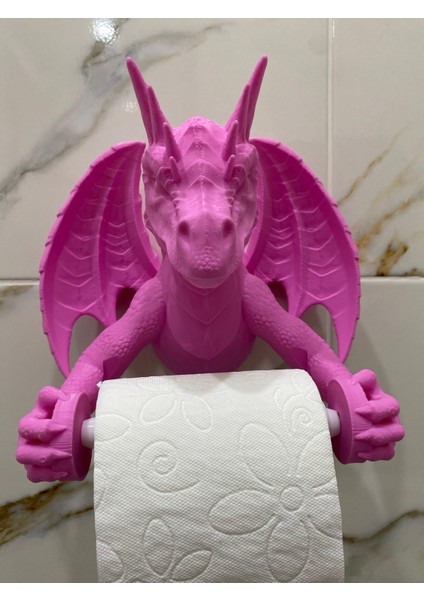 KemX3D Dragon Şık Tuvalet Kağıtlığı - Tuvalet Kağıdı Tutucu fiyatları