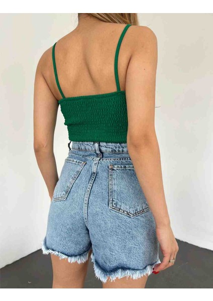 Paçası Püsküllü Şort modelleri