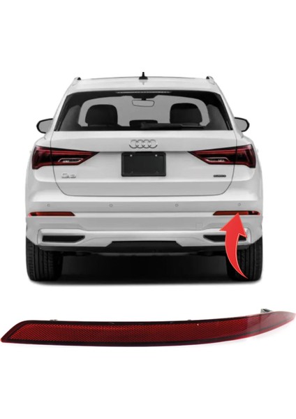 Audi Q3-Q3 Sportback Sağ Arka Reflektör 2019-2022 83A945106