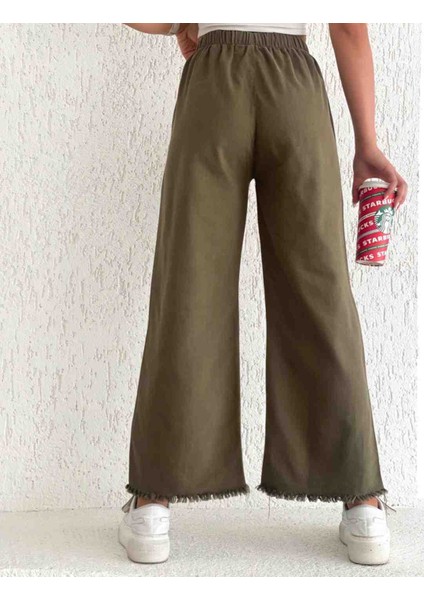 Paçası Püsküllü Pantolon modelleri