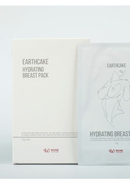 Earthcake Hydrating Breast Pack Nemlendiricili Meme Maskesi 5'li