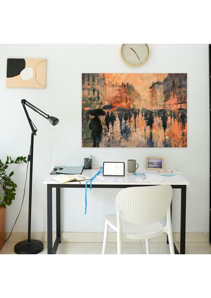 Şehir Manzarası Kalabalık Sokaklar Duvar Sanatı - Claude Monet, Kanvas Tablo, Claude Monet, Duvar Sanatı, 50X30 fiyatları