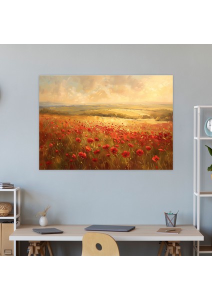 Claude Monet Duvar Dekorasyonu - Gelincikler Kanvas Tablo - Claude Monet, Kanvas Tablo, Claude Monet, Duvar Sanatı, 50X30 modelleri