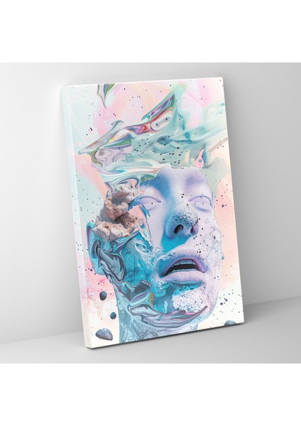 Dadaizm Temalı Kanvas Tablo - Dadaizm, Kanvas Tablo, Ev Dekorasyonu, Duvar Dekorasyonu, 30X50