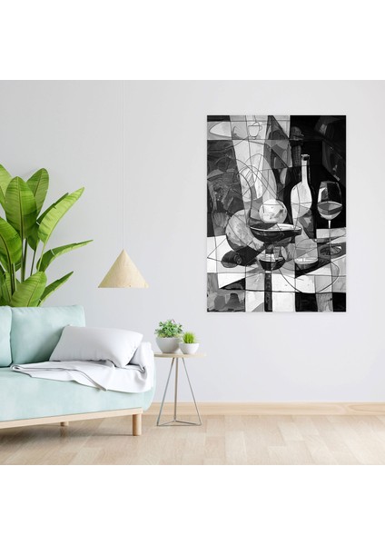 Kübizm Kanvas Tablo - Kübizm, Kanvas Tablo, Kübizm, 30X50 modelleri