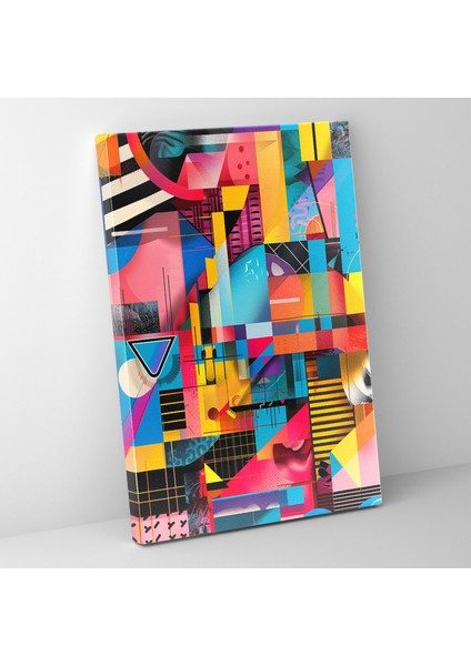 Kübizm Dirilişi Kanvas Tablo - Kübizm, Kübizm, Kanvas Tablo, Kanvas Tablo, 30X50