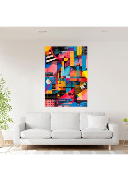 Kübizm Dirilişi Kanvas Tablo - Kübizm, Kübizm, Kanvas Tablo, Kanvas Tablo, 30X50