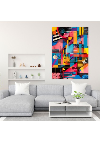 Kübizm Dirilişi Kanvas Tablo - Kübizm, Kübizm, Kanvas Tablo, Kanvas Tablo, 30X50