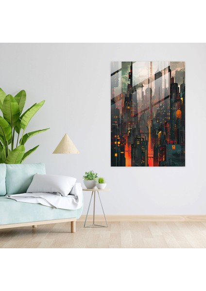 Dadaizm Cam Sanatı Duvar Dekorasyonu - Dadaizm, Cam Sanatı, Modern Sanat, Dadaizm, 30X45 modelleri