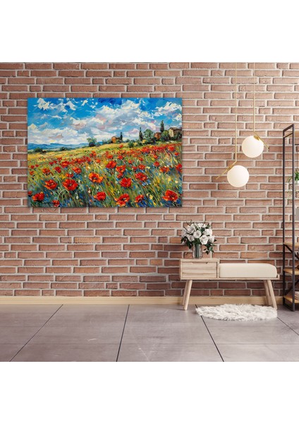 Gelincik Tarlası Kanvas Tablo - Claude Monet, Kanvas Tablo, Duvar Dekorasyonu, 50X30 fiyatları