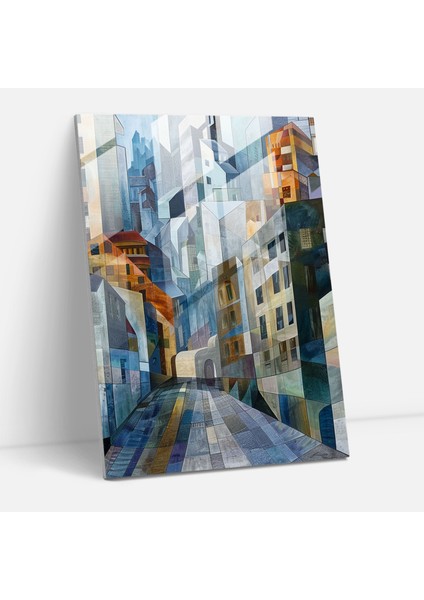 Kübizm Cam Sanatı Duvar Süslemesi - Kübizm, Kübizm, Duvar Süslemesi, Cam Sanatı, 30X45