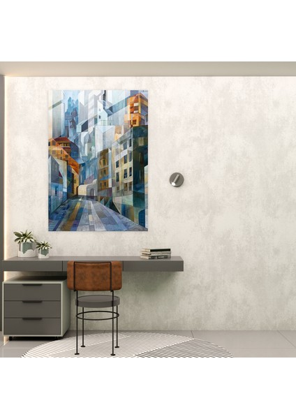 Kübizm Cam Sanatı Duvar Süslemesi - Kübizm, Kübizm, Duvar Süslemesi, Cam Sanatı, 30X45 modelleri