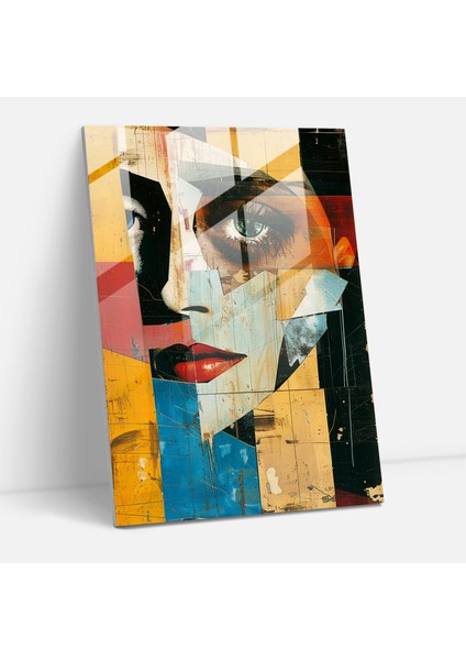 Dadaizm Cam Sanatı Modern Sanat - Dadaizm, Modern Sanat, Dadaizm Sanat Tarzı, Cam Sanatı, 30X45