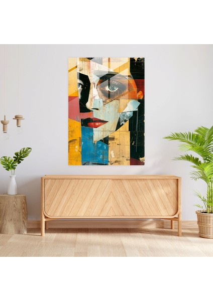 Dadaizm Cam Sanatı Modern Sanat - Dadaizm, Modern Sanat, Dadaizm Sanat Tarzı, Cam Sanatı, 30X45 fiyatları