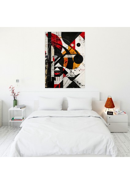 Kaos ve Düzen Dadaizm Kanvas Tablo - Dadaizm, Ev Dekorasyonu, Dadaizm Sanat Stili, Kanvas Tablo, 30X50 fiyatları