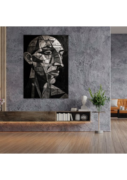 Kübizm Portre Duvar Tablosu - Kübizm, Kübizm, Kanvas Tablo, Duvar Dekorasyonu, 30X50 fiyatları