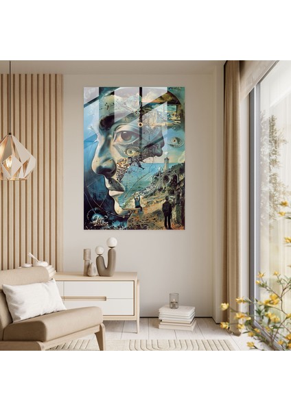 Dadaizm Modern Sanat - Sürrealist Etkiler ve Rüya Gibi Imgeler - Dadaizm, Sürrealist Etkiler, Modern Sanat, Bilinçaltı Sanatı, 50X70 modelleri