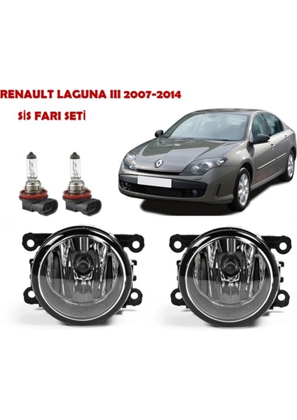 Renault Laguna 3 2007-2014 Sis Farı Seti 8200074008