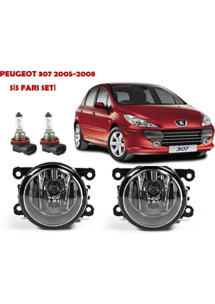 Peugeot 307 2005-2008 Sis Farı Seti 8200074008