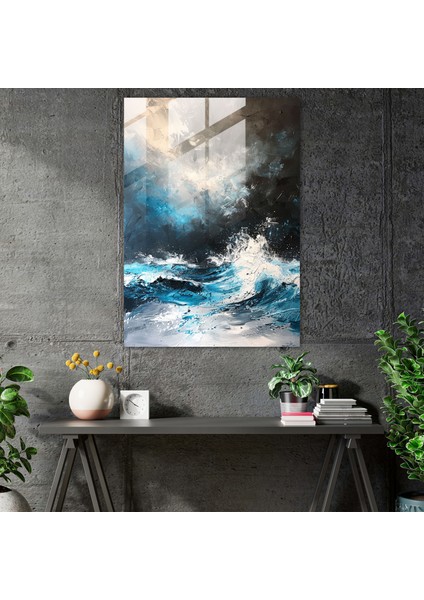 Ekspresyonizm Sanat Tarzı Cam Baskı - Ekspresyonizm, Ev Dekorasyonu, Duvar Dekorasyonu, Doğa Sanatı, 30X45 modelleri