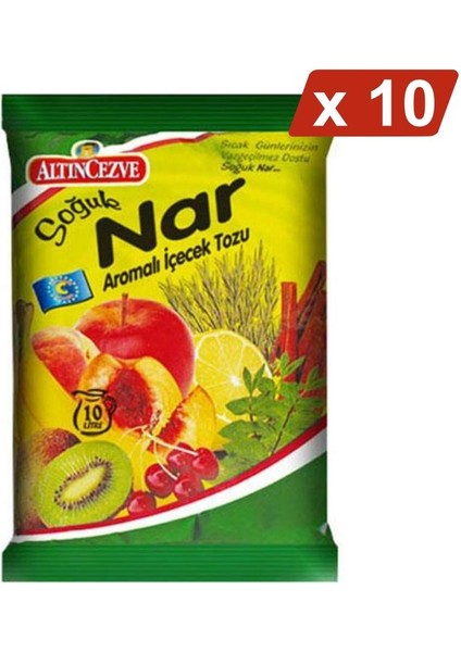 Nar Aromalı Içecek Tozu - Soğuk 450 G - 10LU Paket