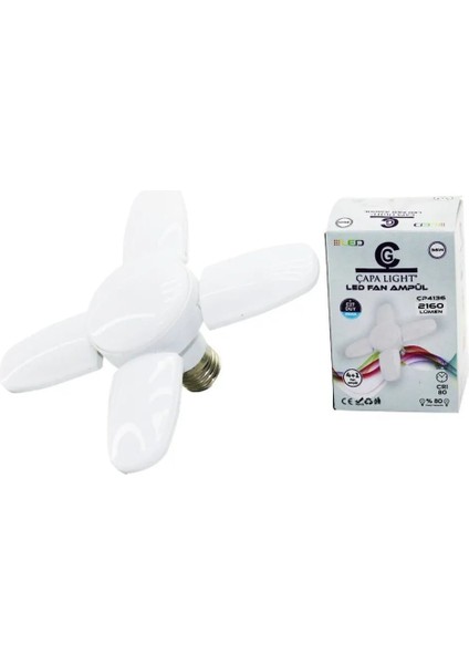 36 W LED Ampul Pervane LED Ampul Güçlü Işık Tasarruflu
