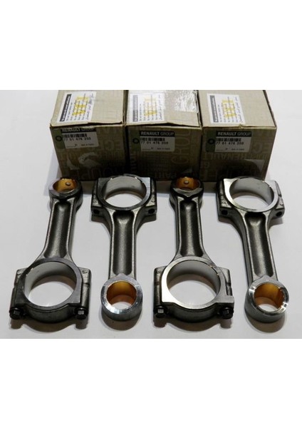Piston Kolu Takım / 4 Adet Master-Trafıc-Vıvaro-Lgn-Kng-Mgn-Clıo 1.9 D F9Q Suzukı Grand Vıtara MYY-7701476250