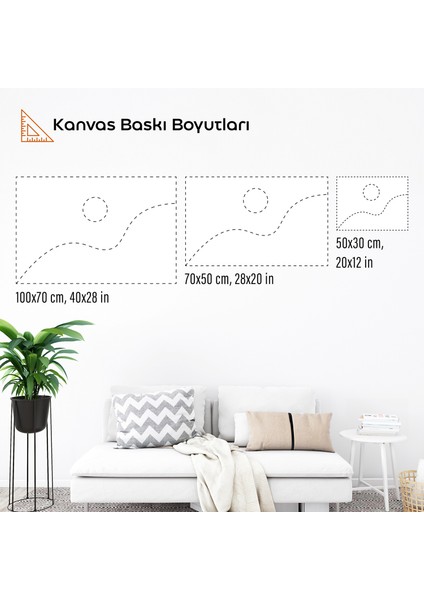 Mars Kolaj Duvar Sanatı - Dünya, Mars, Kanvas, Kanvas Tablo, 50X30