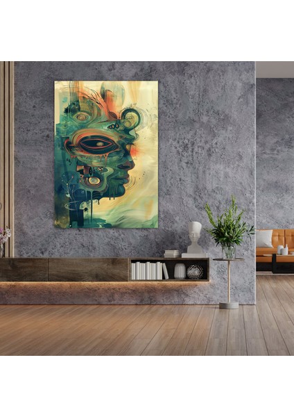 Ekspresyonizm Sanat Tarzı Duvar Dekorasyonu - Ekspresyonizm, Ev Dekorasyonu, Ekspresyonizm Sanat Tarzı, Kanvas Tablo, 30X50 fiyatları