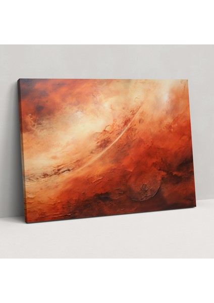 Mars Ateşi Kanvas Tablo - Dünya, Ateşli Manzaralar, Duvar Sanatı, Kanvas Tablo, 50X30