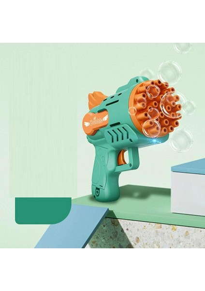 1 Pcs Vıp Blue Bubbles Gun 29 Delikli Çoklu Köpük Atan Tabanca Mavi Köpük Tabancası 2solisyon Hediye