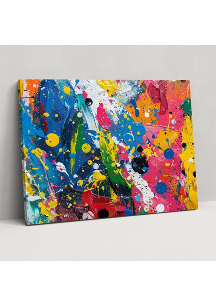 Soyut Sanat Kanvas Tablo - Soyut Sanat, Ev Dekorasyonu, Duvar Dekorasyonu, Kanvas Tablo, 50X30