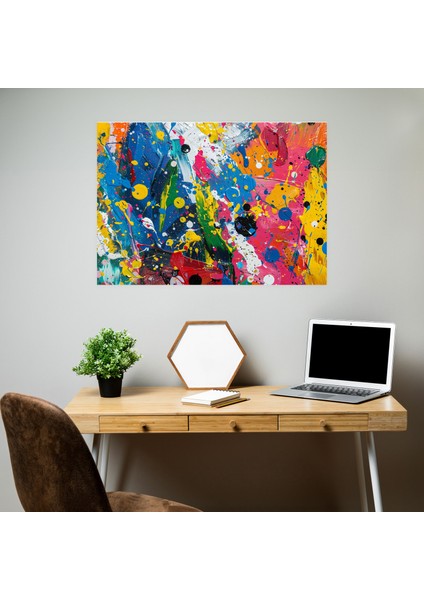 Soyut Sanat Kanvas Tablo - Soyut Sanat, Ev Dekorasyonu, Duvar Dekorasyonu, Kanvas Tablo, 50X30 modelleri