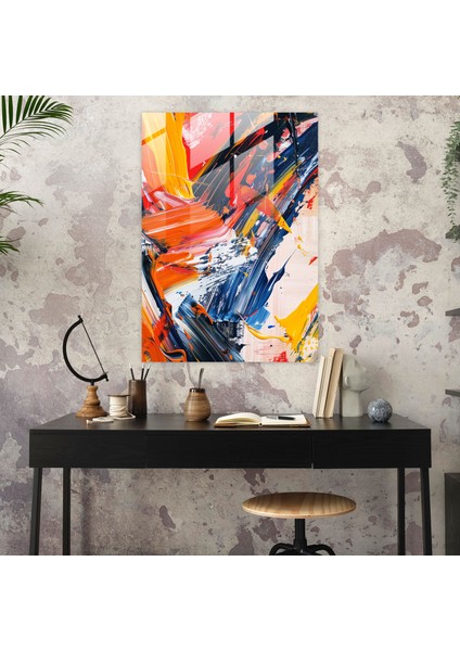 Aksiyon Resim Cam Duvar Sanatı - Aksiyon Resim, Aksiyon Resim, Duvar Dekorasyonu, Cam Duvar Sanatı, 30X45
