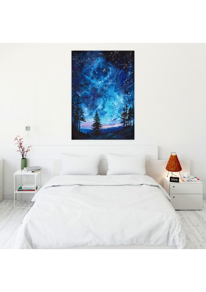 Ashvin Harrison Göksel Gece Gökyüzü Kanvas Tablo - Ashvin Harrison, Duvar Dekorasyonu, Kanvas Tablo, Ashvin Harrison, 30X50 modelleri