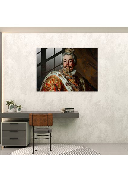 Barok Stil Tablo Cam Baskı - Barok, Barok Stil Tablo, Cam Baskı, Ev Dekorasyonu, 45X30 fiyatları