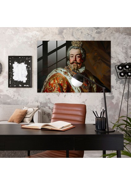 Barok Stil Tablo Cam Baskı - Barok, Barok Stil Tablo, Cam Baskı, Ev Dekorasyonu, 45X30 modelleri